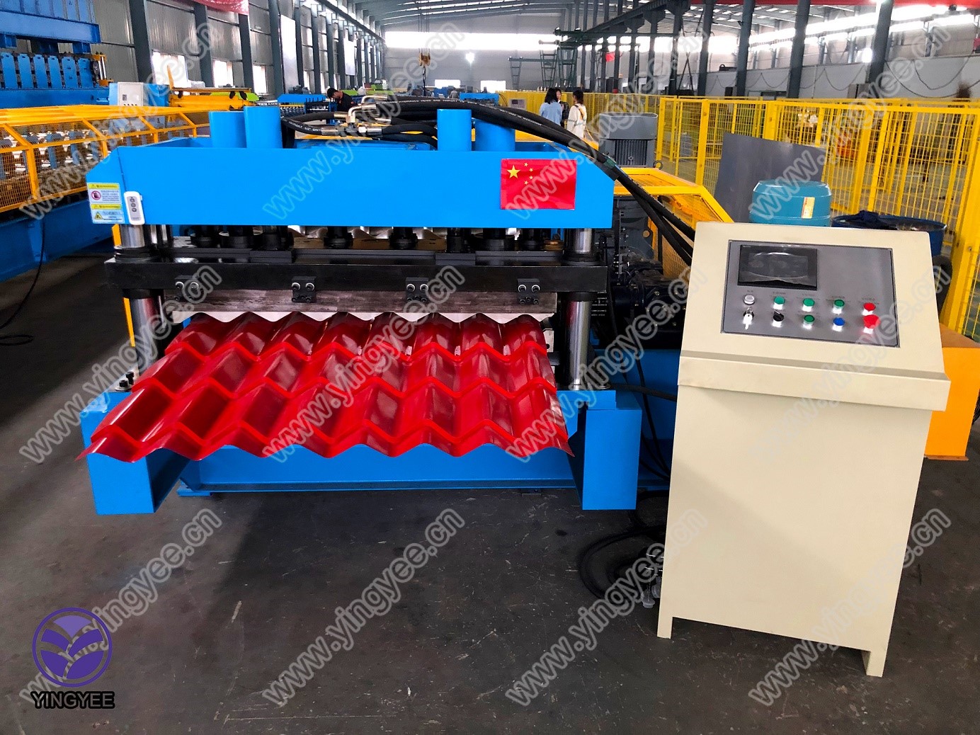 Glazed Tile Roof Sheet Forming Machine