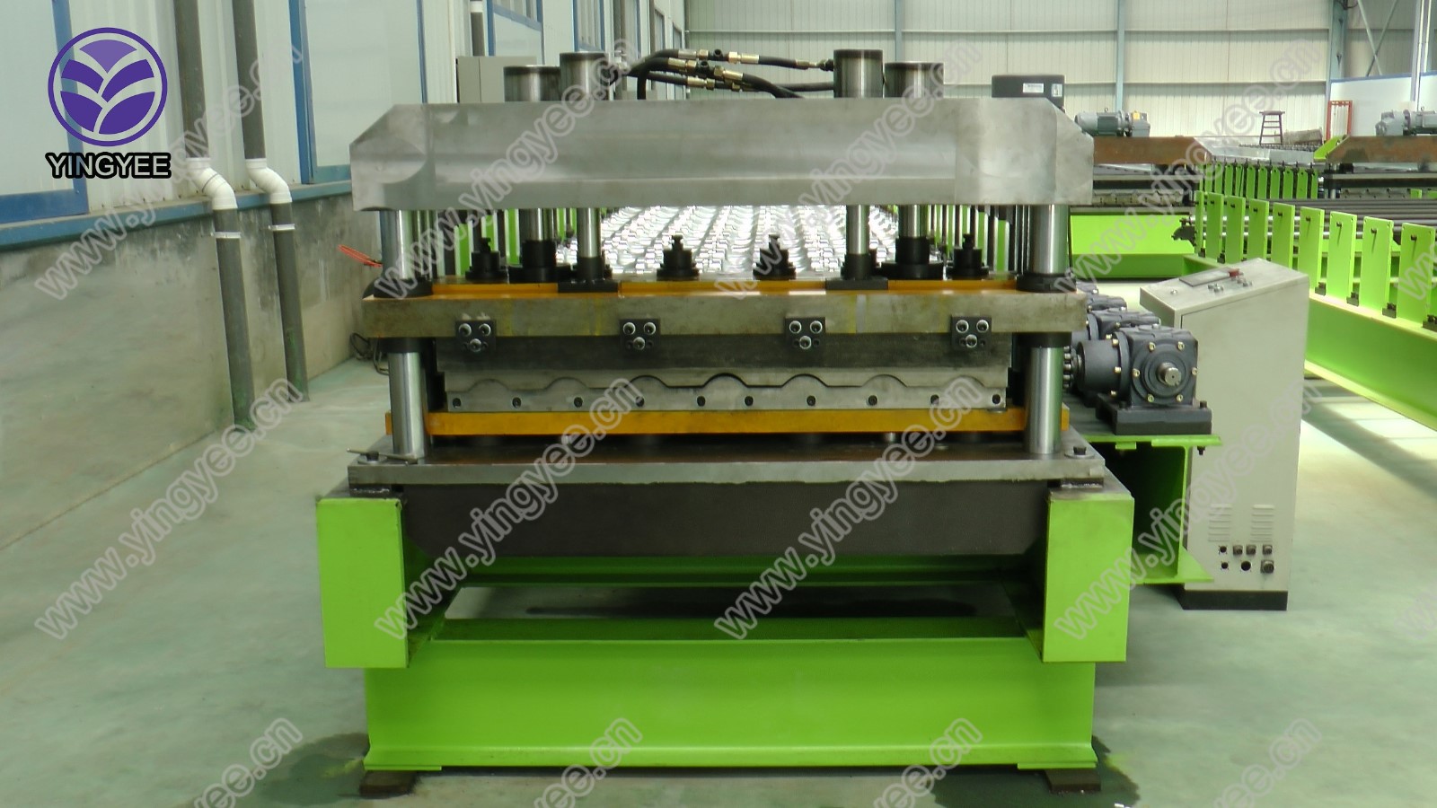 glazed tile roof sheet roll forming machine - Image 3