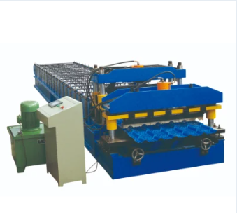 Glazed Tile Steel Profile Roll Forming Machine - Image 3