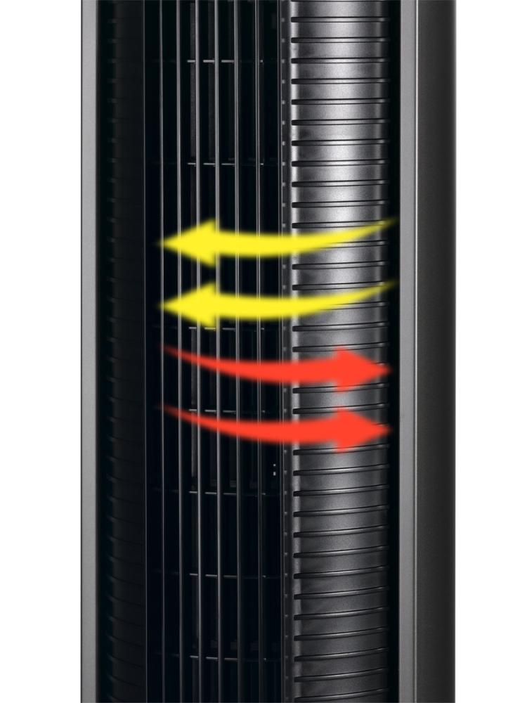 Oscillating Grille Tower Fan