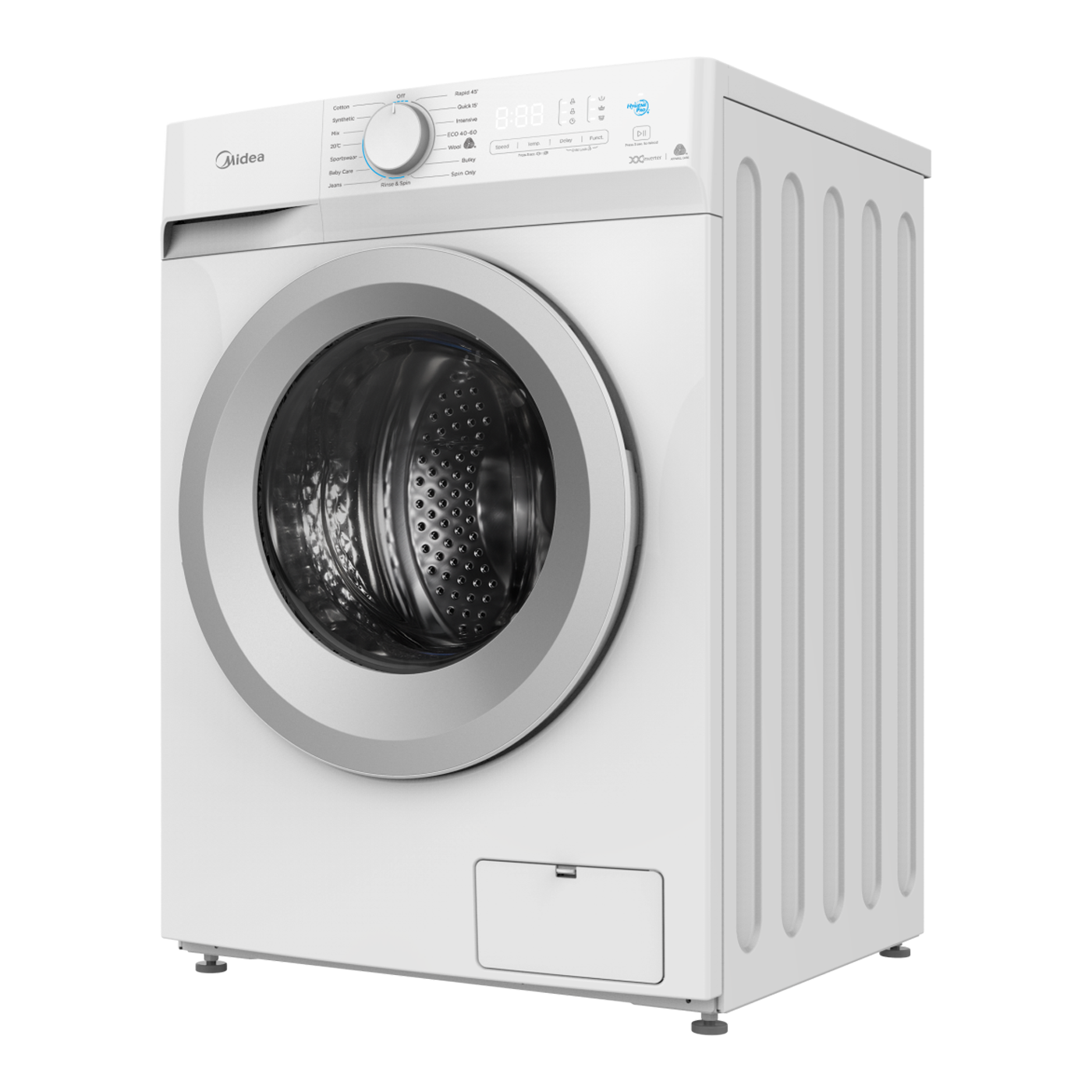 Front Loading Washing Machine with Multiple Wash Programs
