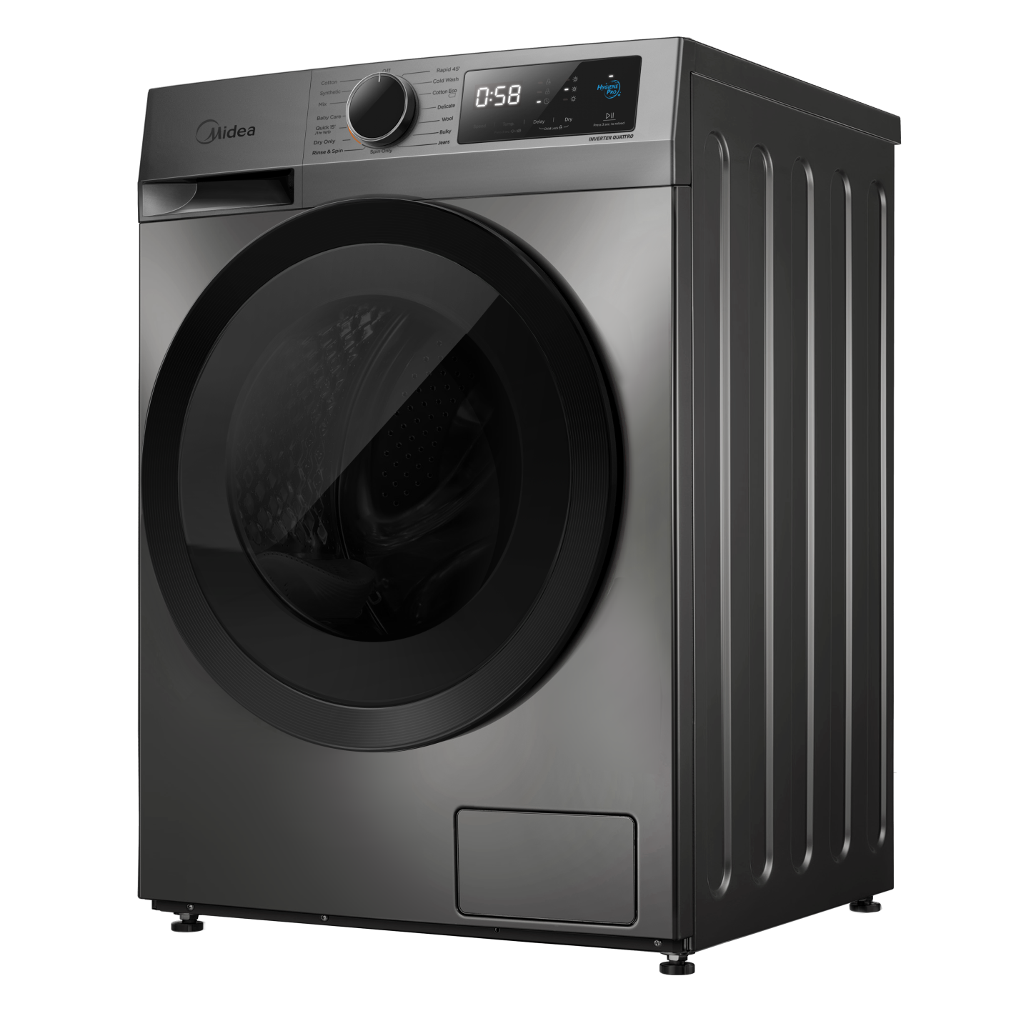 Front Loading Washing Machine with Multiple Wash Programs