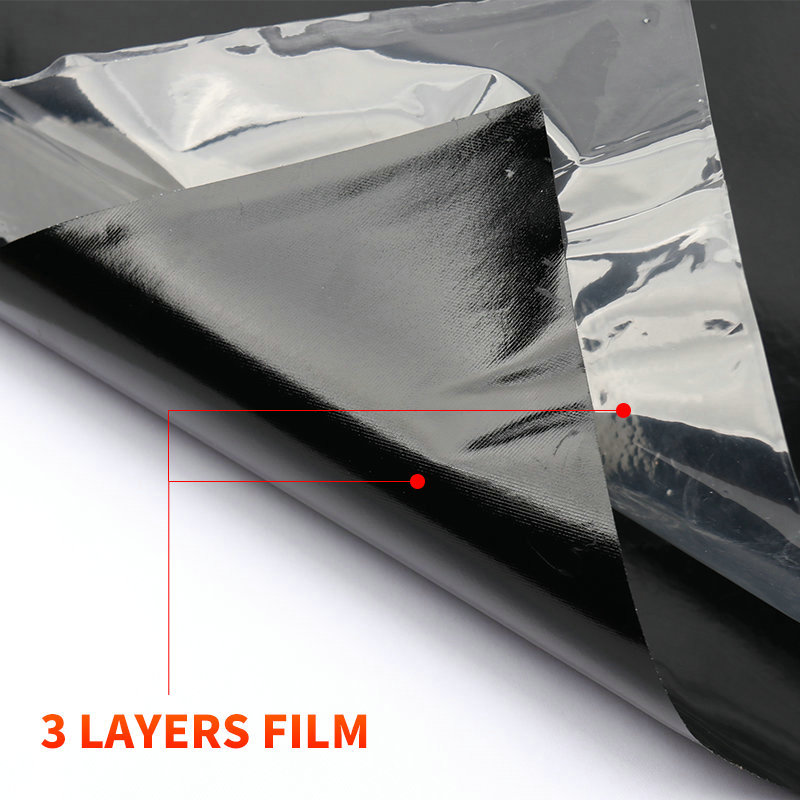 Glossy Black Panoramic Sunroof Film
