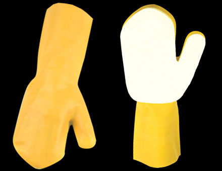 Yellow Protective Gloves