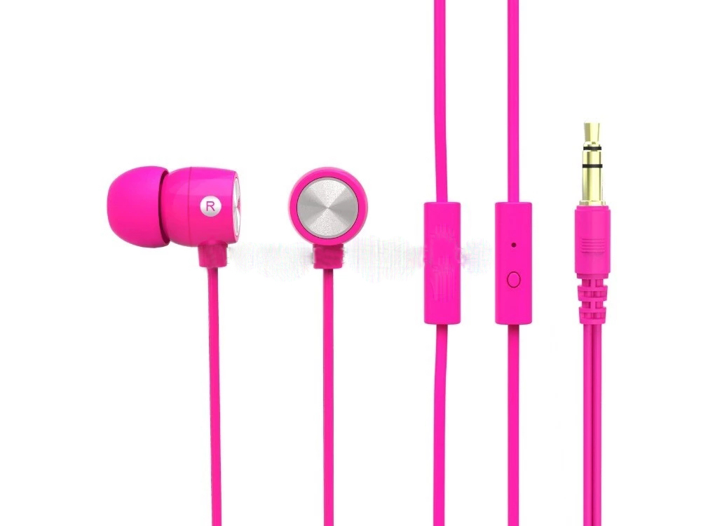 Glow In The Dark Earphone With Mic - Image 2
