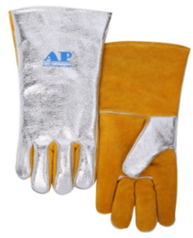 High-Heat Resistant Aluminized Gloves