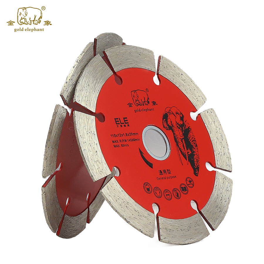 Gold Elephant 110mm super hard diamond saw blades Segmented sintered blade general purpose - Image 3