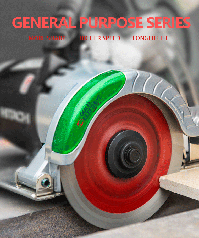 General purpose segmented diamond saw blade overview