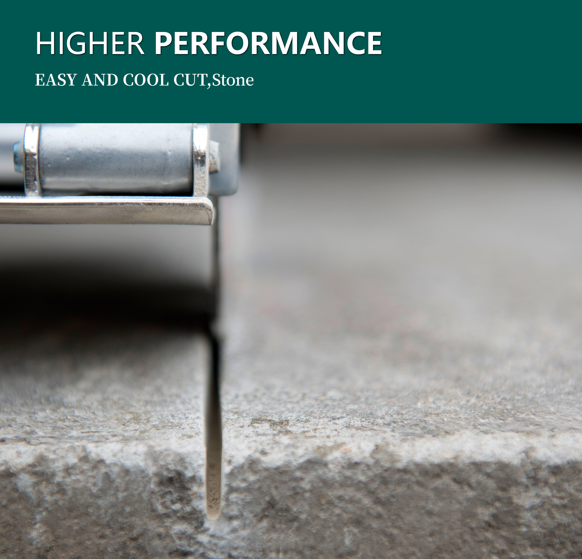 High performance cutting disc for stone