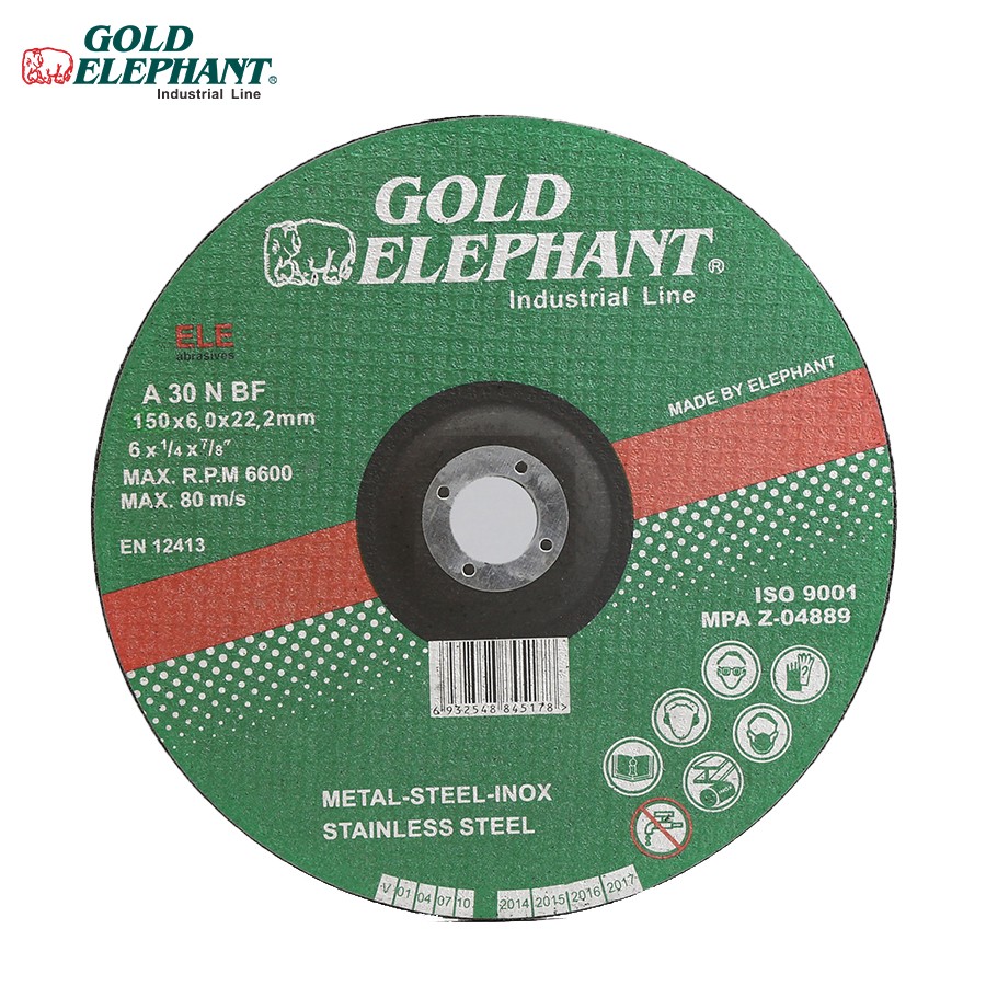 6-Inch Stainless Steel Grinding Wheel