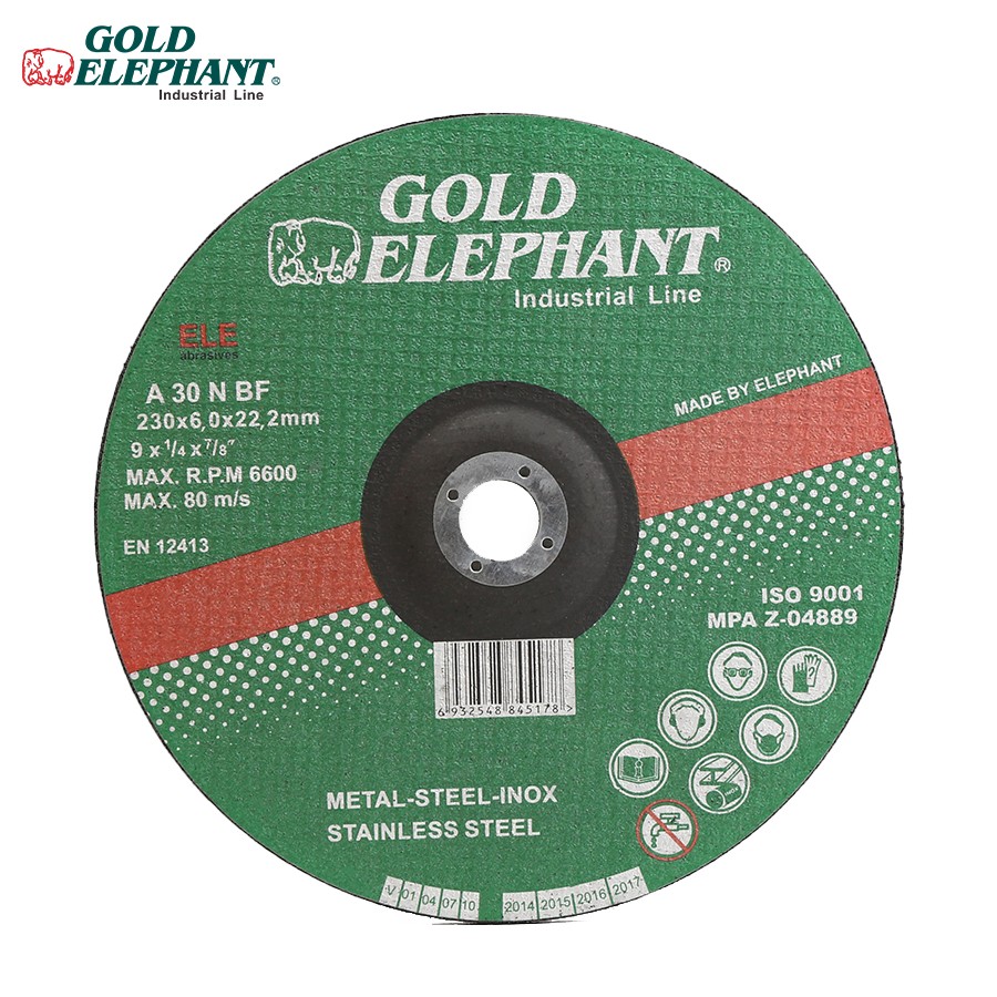 Gold Elephant stainless steel grinding wheels 9 inch grinding wheel discs - Image 2