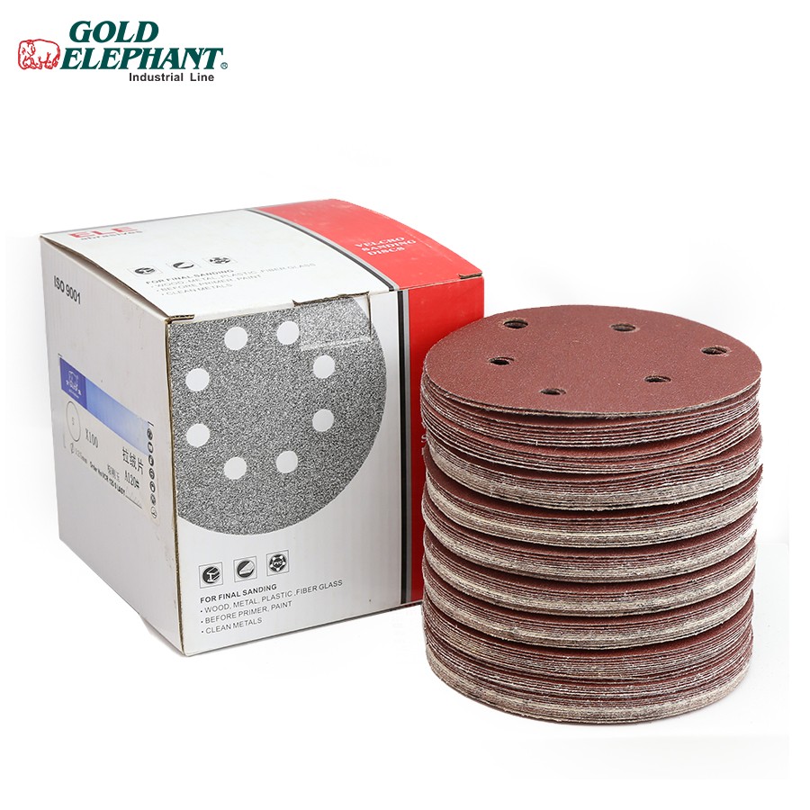 Gold Elephant Velco Sanding paper for metal polishing - Image 2