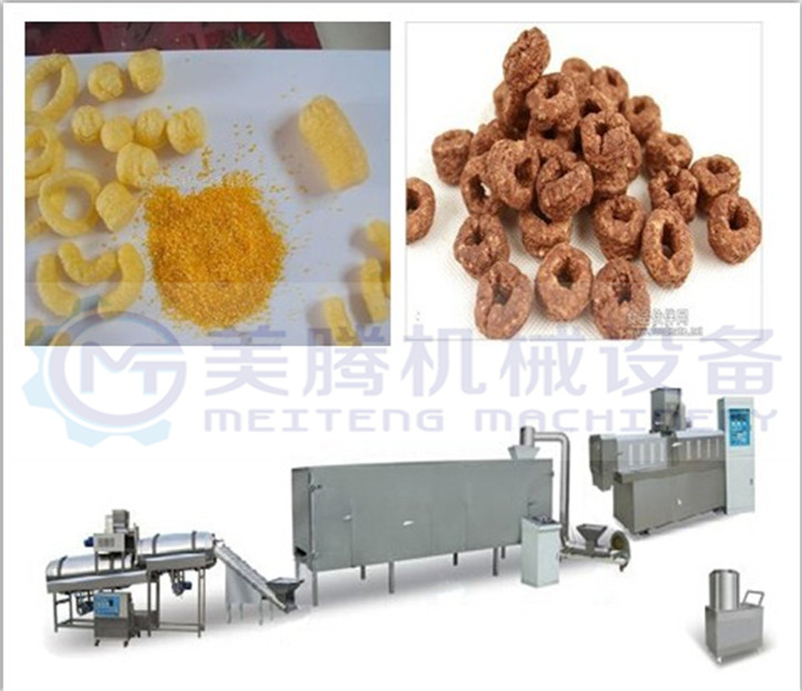 Puffed Corn Snack Extruder