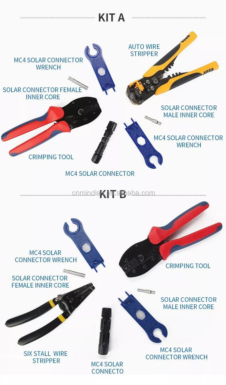 Overview of the complete tool kit contents