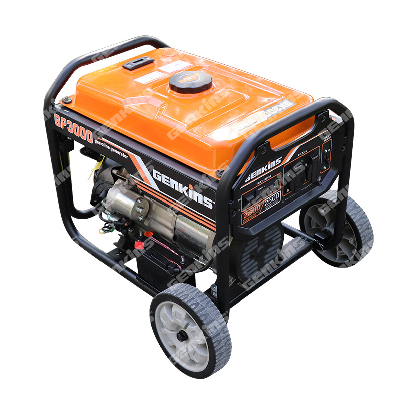 GP3000E Gasoline / petrol generator Rated power:2.5 KW Max power:2.8 KW E-start - Image 2