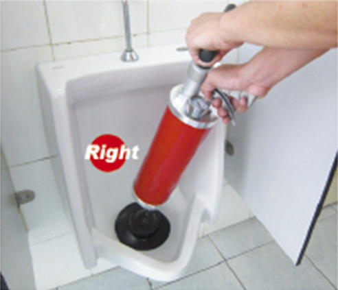 Air Pressure Drain Clearing Tool