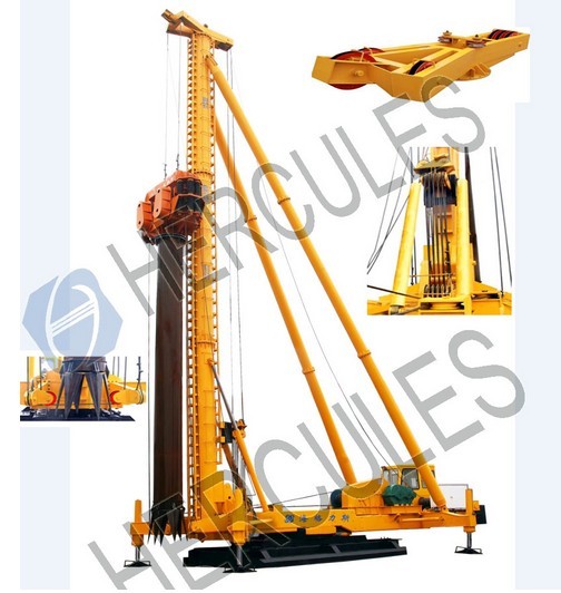 Hydraulic Rotary Gravel Pile Driver