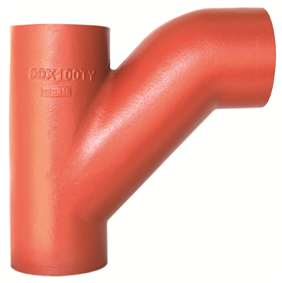 Gray cast iron centrifugal pipe fittings with electrostatic spraying - Image 2