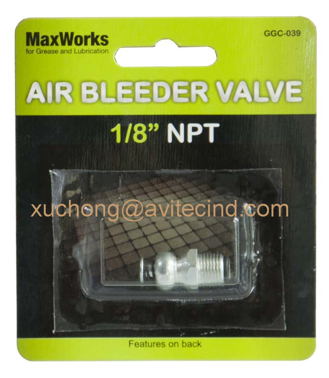Grease Gun Air Bleeder
