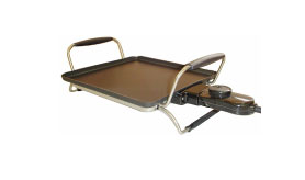 Electric Griddle with Drip Tray