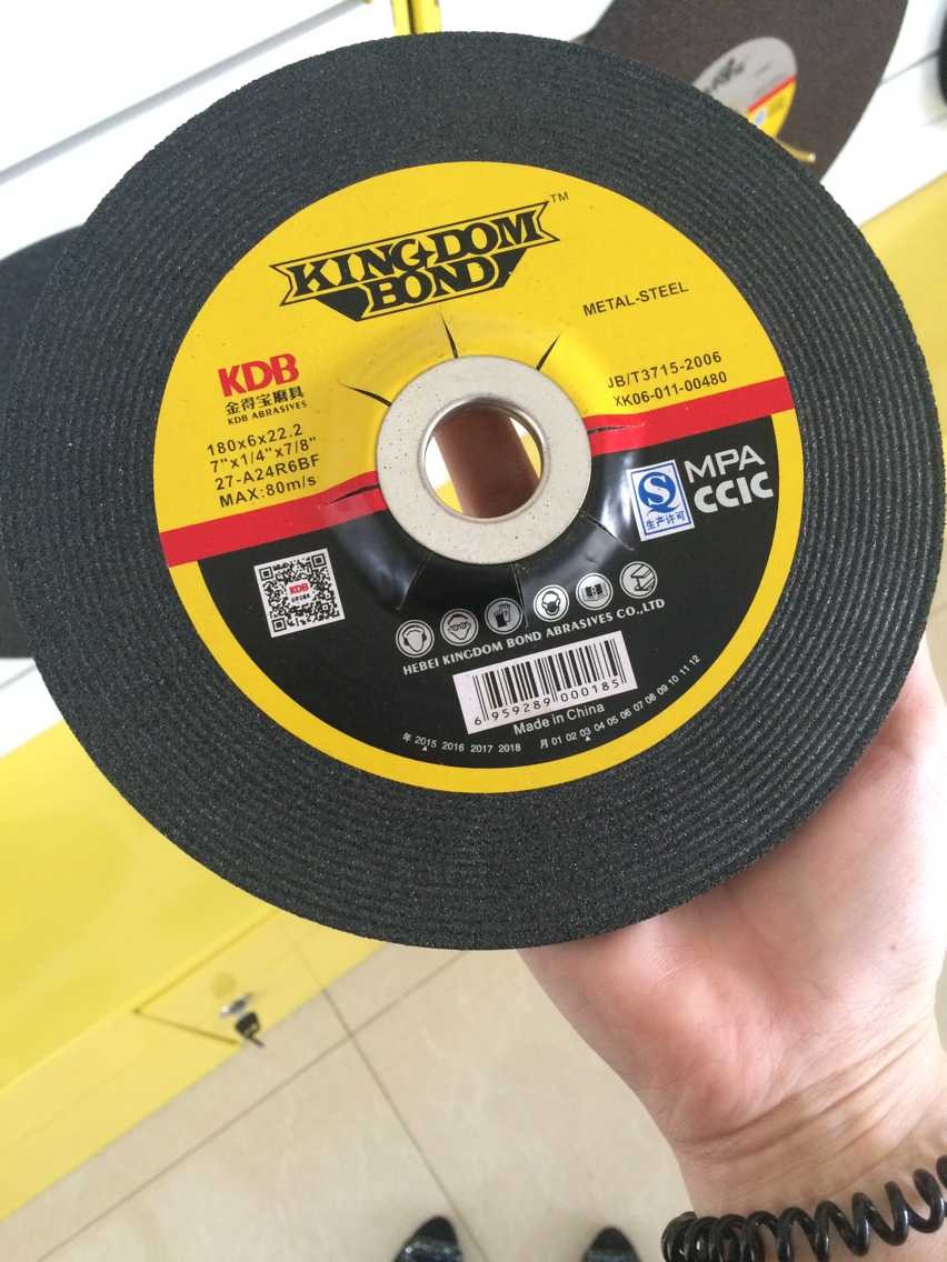 grinding wheel 180*6*22black color - Image 2