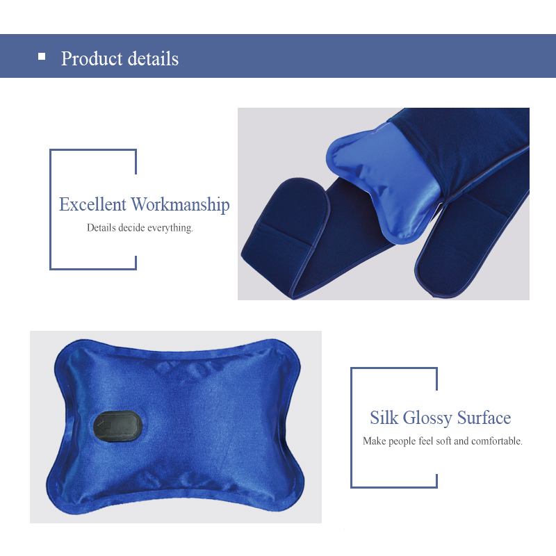 GS, UL High Quality Qbill Electric Hot Water Bag, Waist Warmer - Image 2