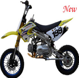 Off-Road Motorcycle with High-Performance Engine