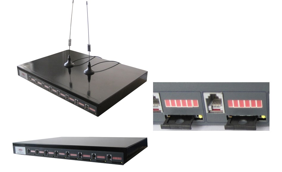 8-Port GSM Fixed Wireless Terminal with IMEI Changer