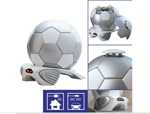 Portable Thermoelectric Refrigerator with Soccer Ball Design