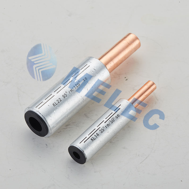 Bimetallic Pin Lug Connector for Aluminum to Copper Transition