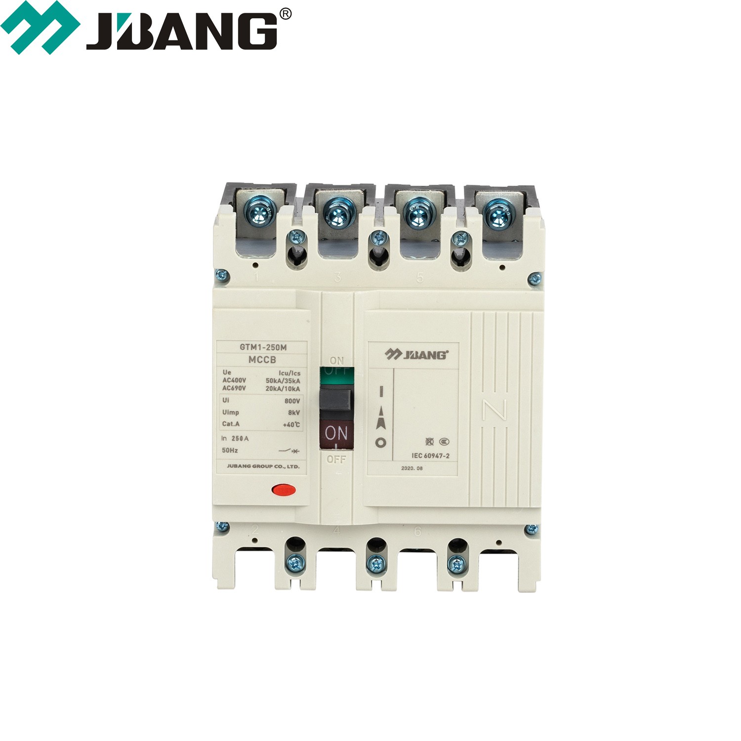 Gtm1-250m-3p/4p Moulded Case Circuit Breaker MCCB with Kema, IEC60947-2 - Image 2