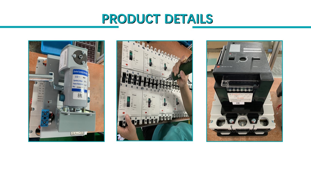 MCCB electrical operating mechanism