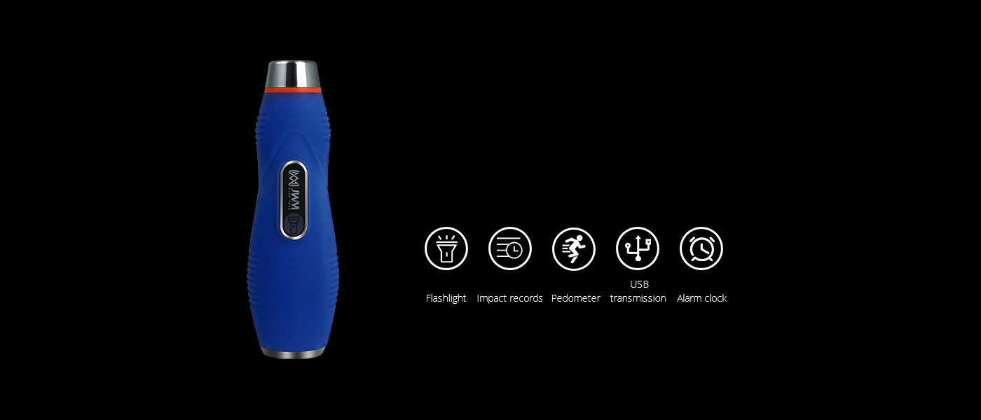 Multi-functional device features including flashlight and pedometer