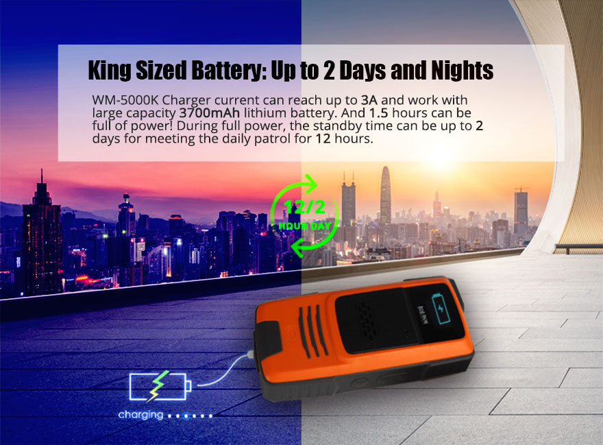 Battery charging and performance graphic