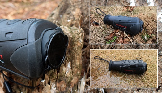 Thermal monocular in rugged outdoor environment
