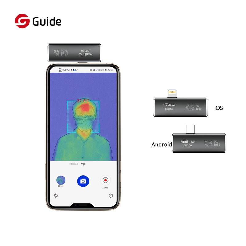 GUIDE MobIR Air CB360 Fever Scanner for Smartphone - Image 3