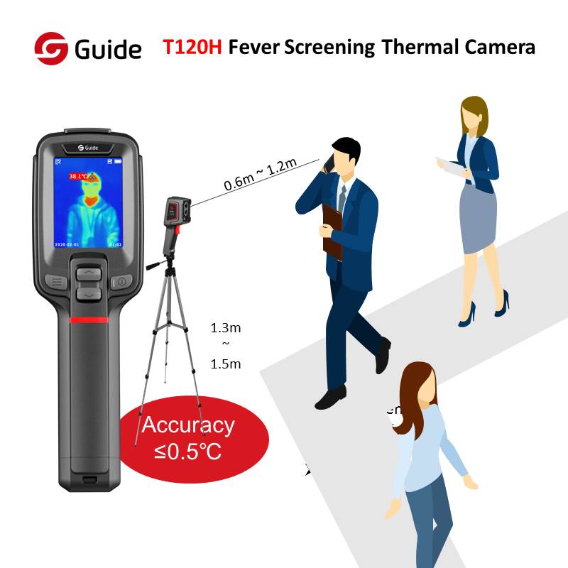 GUIDE T120H Fever Screening Thermal Camera - Image 2