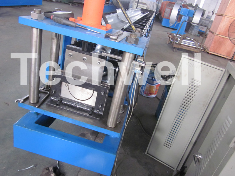 Gutter Roll Forming Machine for K-Style and Half-Round Gutters