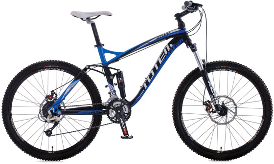 Full Suspension Mountain Bicycle