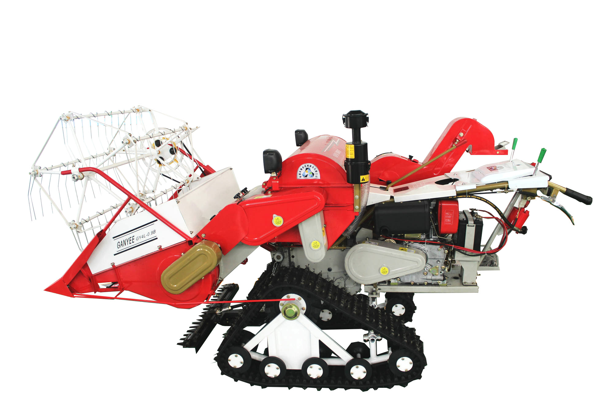 Mini Combine Harvester with 12.5hp Engine