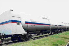 Railway Oil Tanker Car