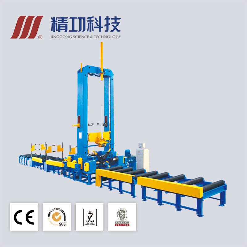 H-beam assembling machine、H-beam flange straightening machine - Image 2