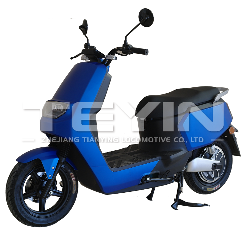 Electric Blue Urban Mobility Scooter design view