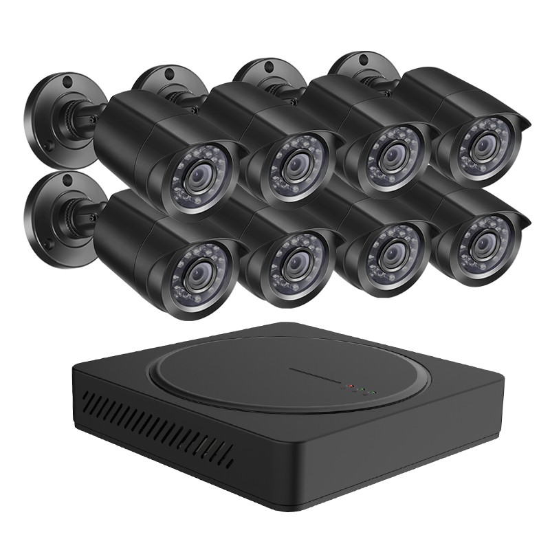 H.265 8 Channel HD1080P Indoor Outdoor Weatherproof Ip66 Analog Camera System - Image 3