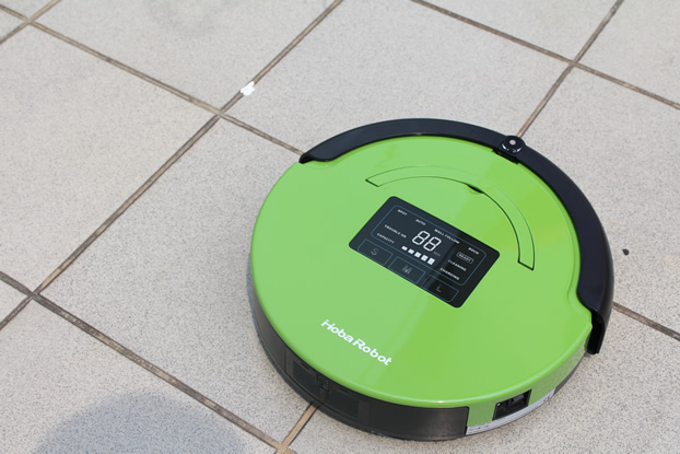 Robotic Vacuum Cleaner with Touch Screen