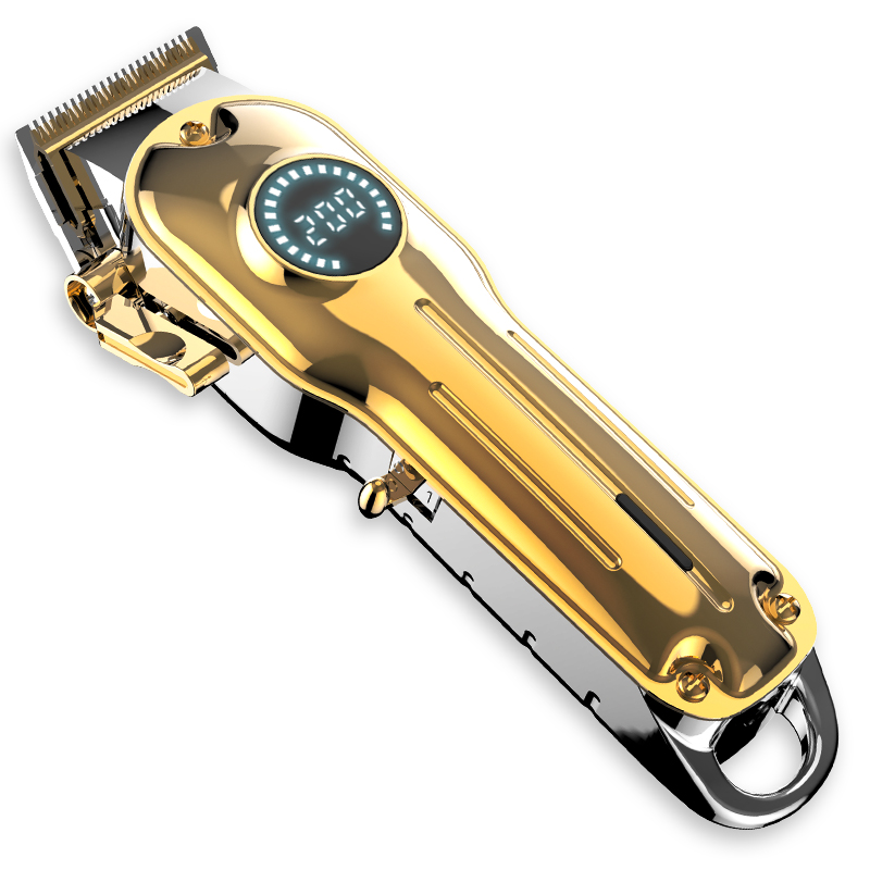 Rechargeable Cordless Hair Clipper with Digital Display