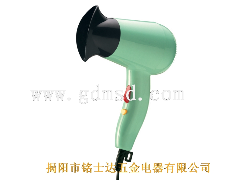 Ergonomic Hair Dryer with Concentrator Nozzle