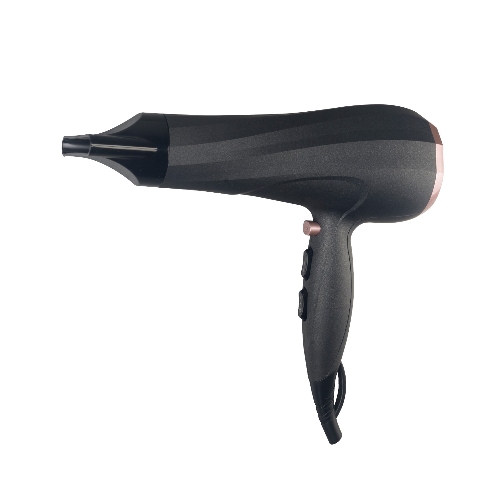 Ergonomic Professional Hair Dryer with Concentrator Nozzle