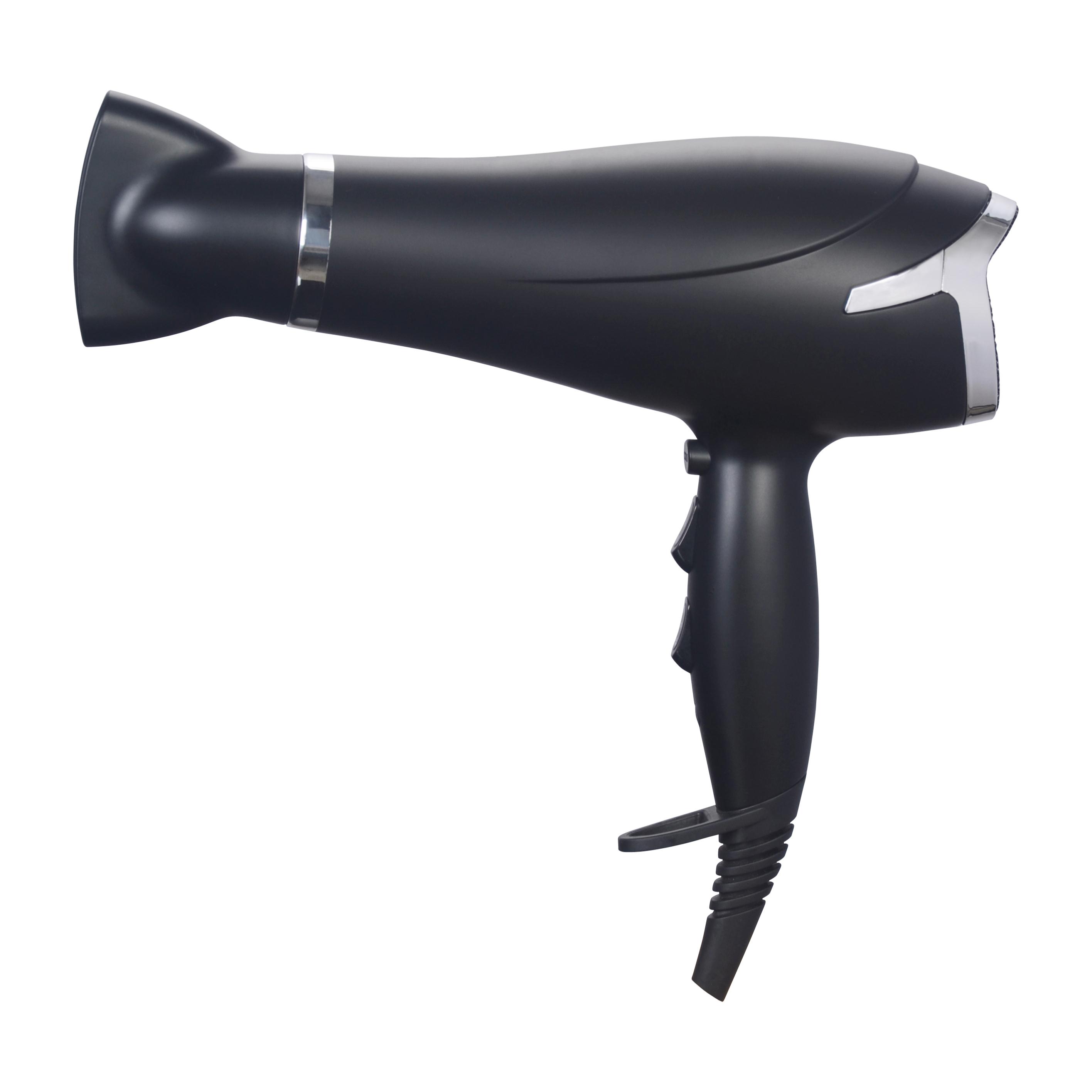 Ergonomic Hair Dryer with Concentrator Nozzle
