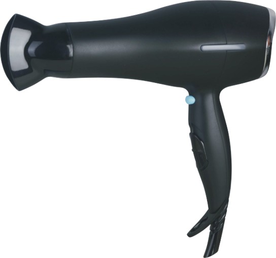 Ergonomic Hair Dryer with Concentrator Nozzle